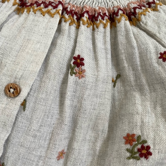 Zara Embroidered Blouse - Picture 6 of 7